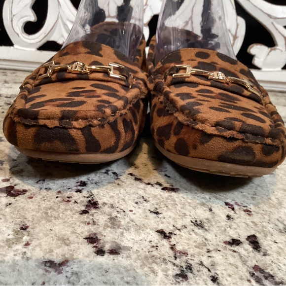 Comfort Leopard Driving Loafers Size 8 - Picture 5 of 11
